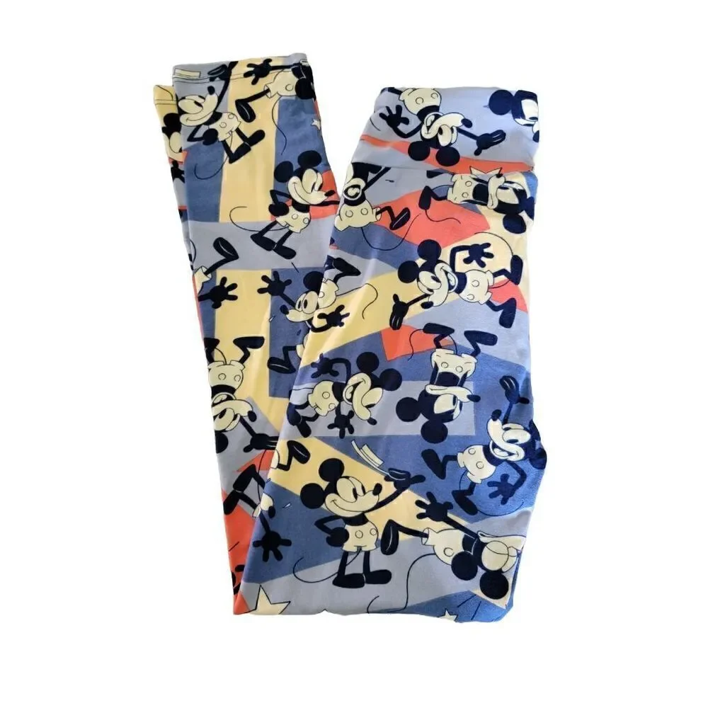 LuLaRoe Disney theme Leggings One Size Girls